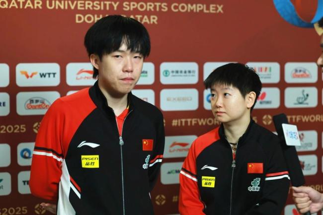 王楚钦孙颖莎回应获得香港总决赛资格 外卡成唯一希望