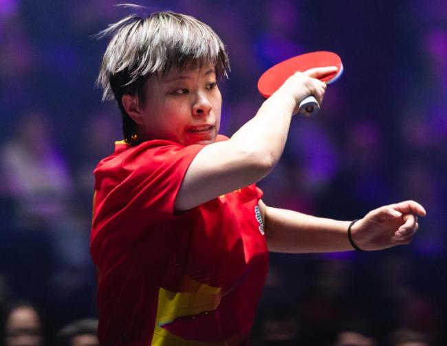 王艺迪4-3险胜张本美和 国乒独苗闯入四强