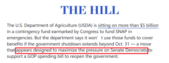 美政府停摆仍在持续 影响加剧冲击社会