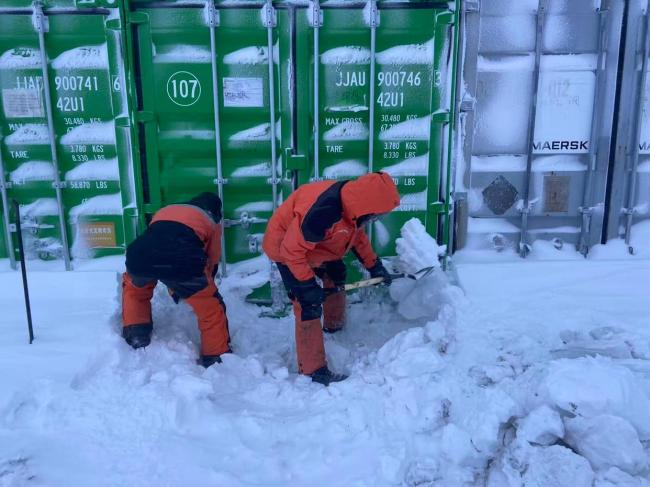 南极秦岭站明年全面建成 极寒施工挑战破解