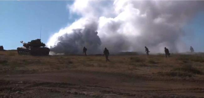 大場麵！機器狗無人機開路 實兵對抗演練畫麵公布