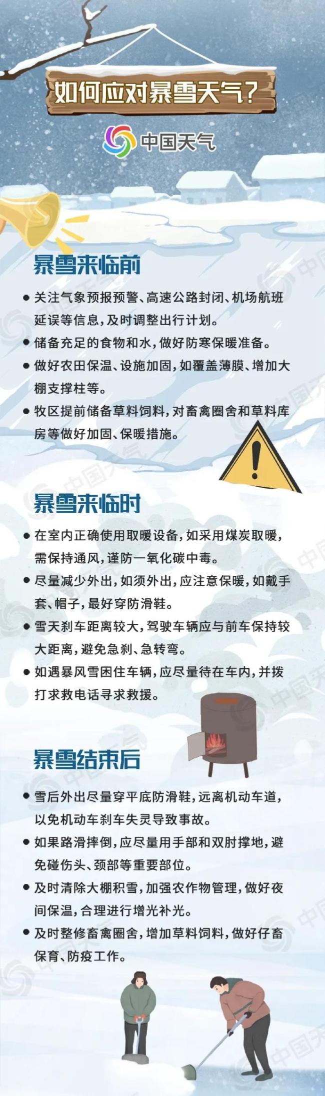 新疆大范围强降雪即将上线 暴雪预警启动
