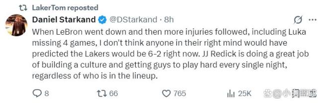 湖媒盛赞雷迪克营造赢球文化 艾顿感谢主帅 激发全队斗志