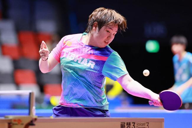 陳夢4比2逆轉(zhuǎn)蒯曼 晉級女單四強