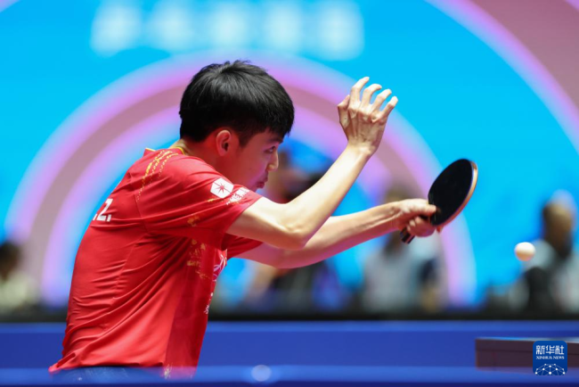 林诗栋晋级全运会半决赛 战胜黄友政