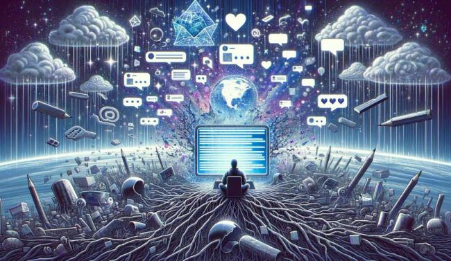 互联网被AI“污染”成什么样了 信息洪流中的微光