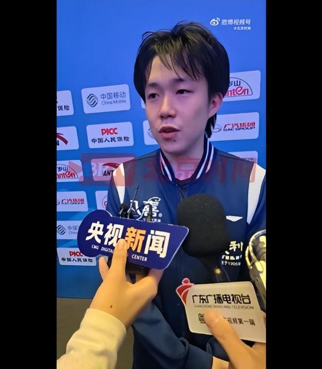 王楚钦表示，向范振东学习挑战者的身份非常困