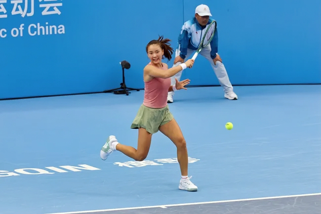 第十五届全国运动会网球单打双打第2轮 种子选手悉数晋级