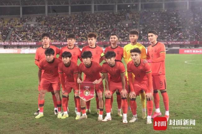 熊猫杯中国U22队2-0战胜韩国队 拜合拉木梅开二度