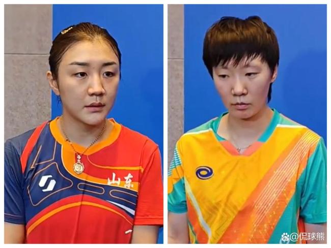 孙颖莎王曼昱全运会争冠 巅峰对决一触即发