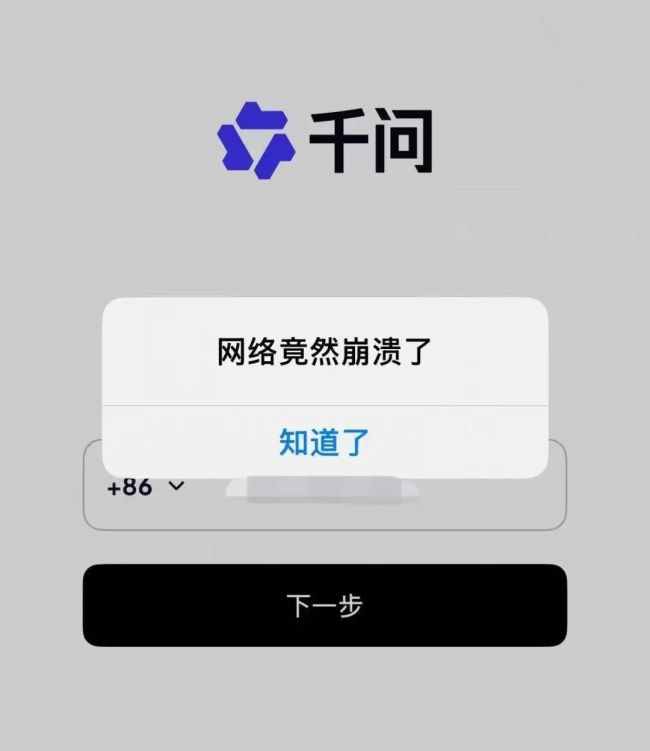 阿里巴巴“千问”崩了:指令无响应,服务暂不可用