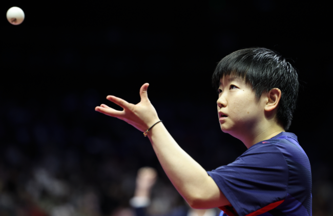 孙颖莎与王曼昱交手记录 良性竞争共成长