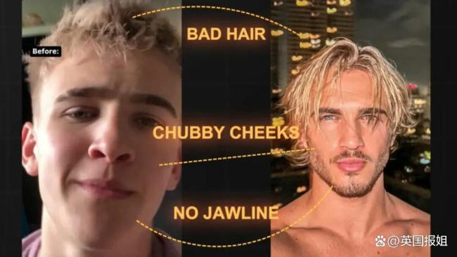美国男博主因变帅教学走红 容貌极致化引领潮流