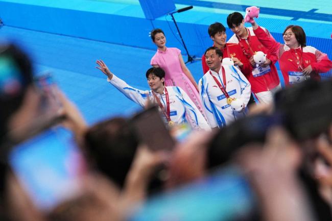 浙江泳军全运会收获11金10银9铜 老将新秀齐发力