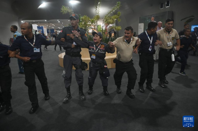 联合国气候变化贝伦大会会场起火 暂无人员伤亡报告