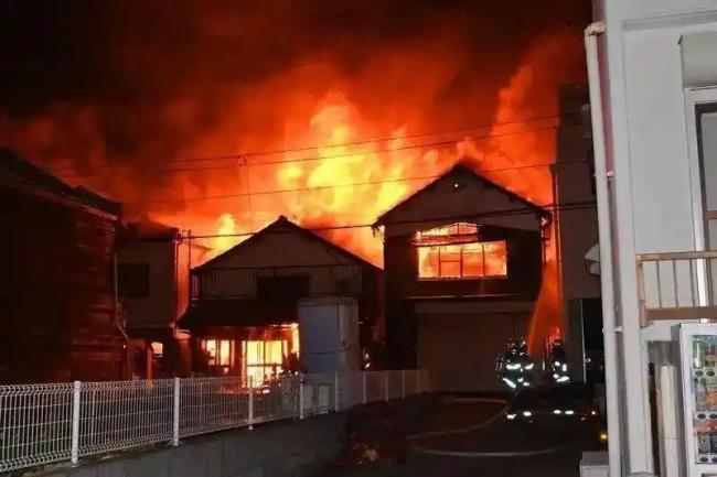 日本发生大火约100只狗葬身火海 城市消防警钟长鸣