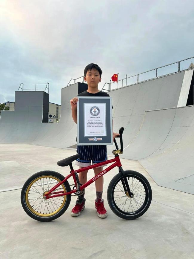 13岁“小孩哥”,刷新吉尼斯世界纪录!