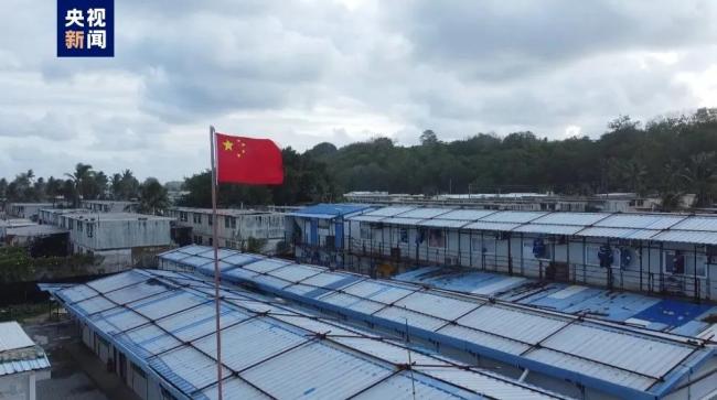 結(jié)束長(zhǎng)期在集裝箱房?jī)?nèi)辦公,中國(guó)駐瑙魯使館新館舍正式啟用