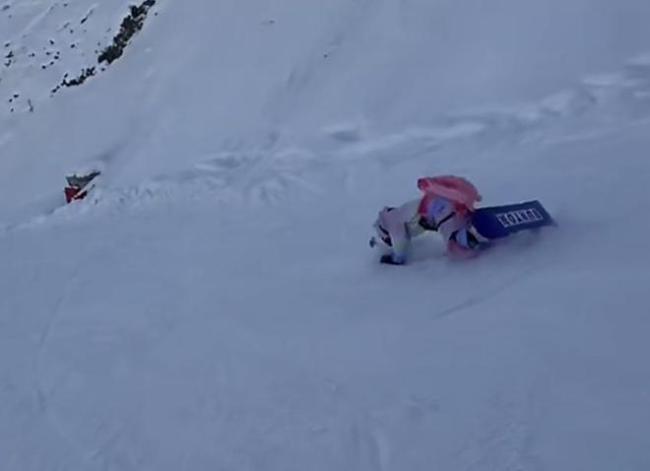 全紅嬋曬滑雪 初體驗樂趣多