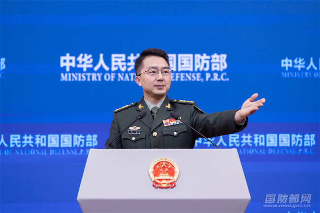 國防部:日方給自己招事惹事必將付出慘痛代價