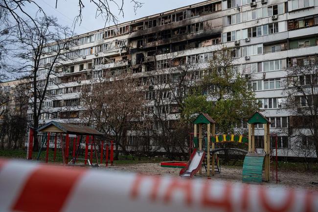 “匕首”驚魂夜：俄高超音速導(dǎo)彈襲烏，十萬戶斷電 基輔多區(qū)受損嚴重