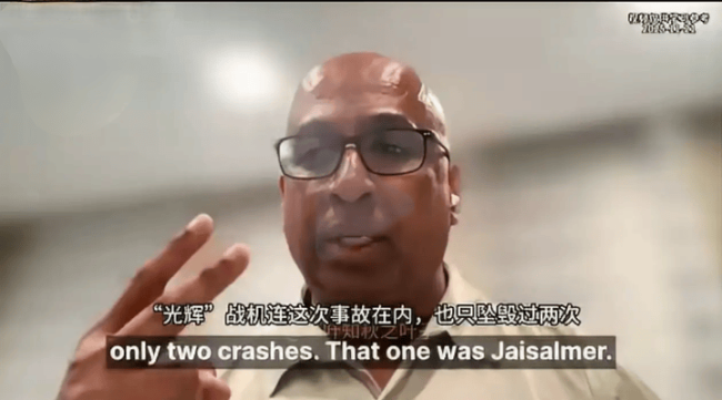 印度称“光辉”战机全球最安全 争议言论引关注