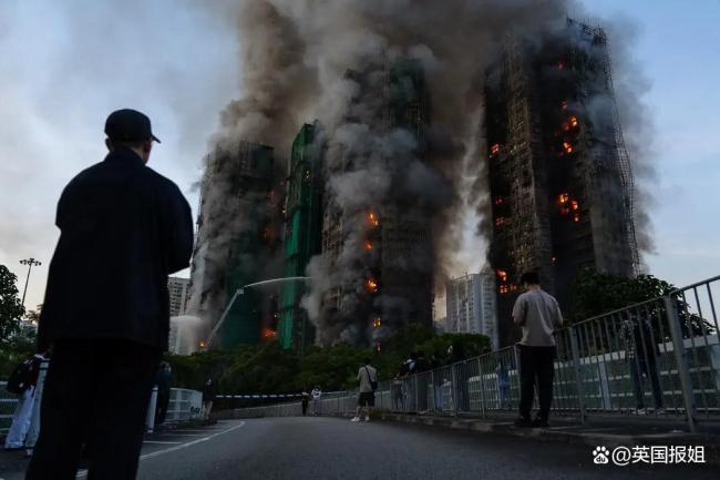 香港火灾大楼系无烟区 防火材料缺失酿悲剧