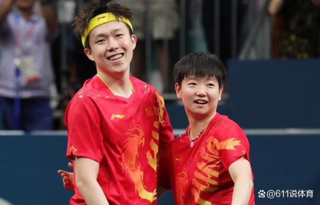 王楚钦孙颖莎首局爆分