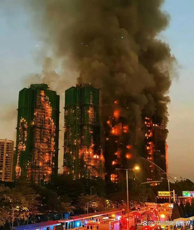 香港大埔宏福苑30年老住戶哽咽 家園化為灰燼