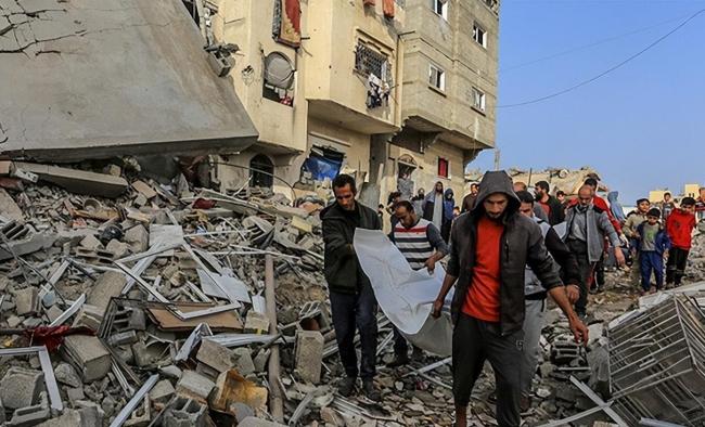 英法爆发游行声援巴勒斯坦 停止加沙屠杀