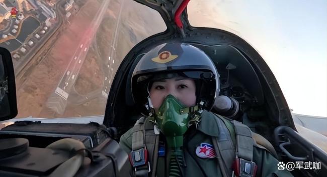 朝鲜女飞行员驾驶战机表演画面曝光 打破外界固有认知
