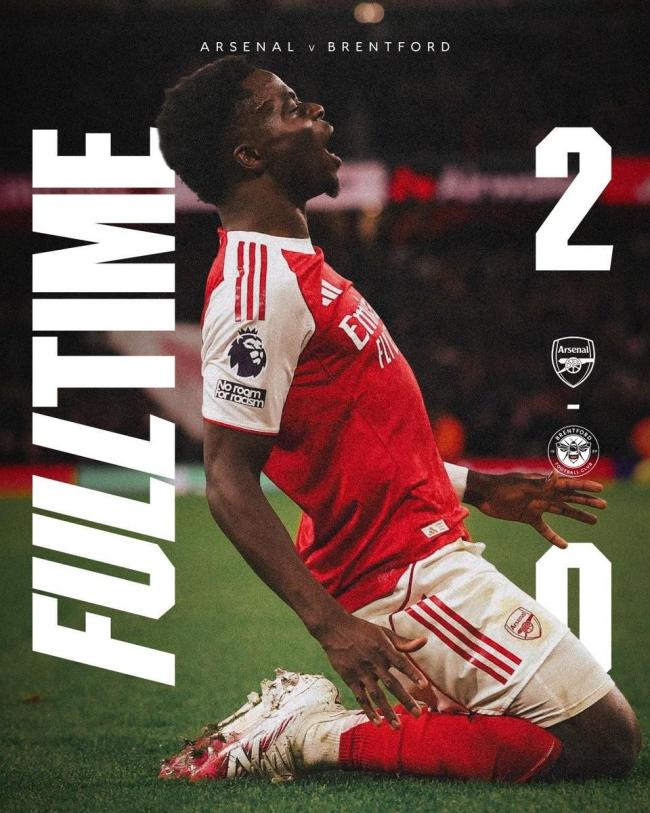 阿森纳本赛季主场10胜1平保持不败