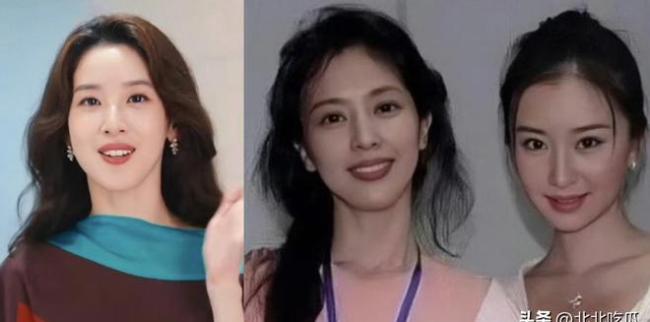 章泽天 刘亦菲妈妈年轻时候