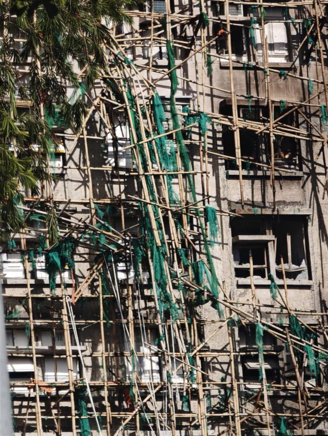 大火后的香港宏福苑 社区互助与重建希望