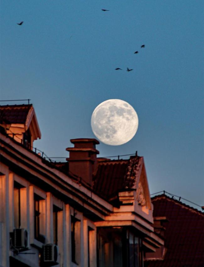 今年最后一次超级月亮看了吗？