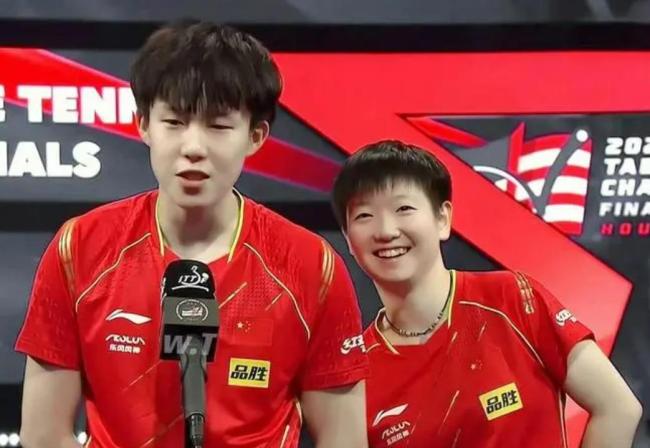 王楚钦孙颖莎这一球对手教练沉默了