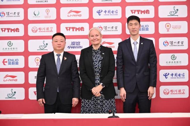 陪看王楚欽孫穎莎出戰(zhàn)乒聯(lián)世界杯 賽事含金量質(zhì)的飛躍