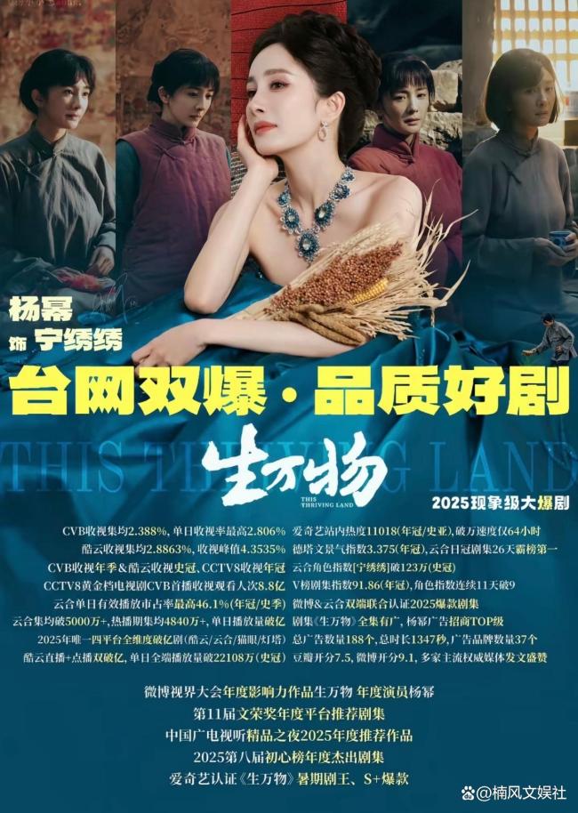 杨幂尖叫年度演员 转型成功获认可