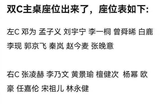 小酒窝尖叫之夜合影的明星