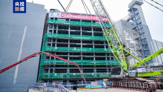 千噸級“巨無霸”就位 平陸運(yùn)河工程邁進(jìn)新階段