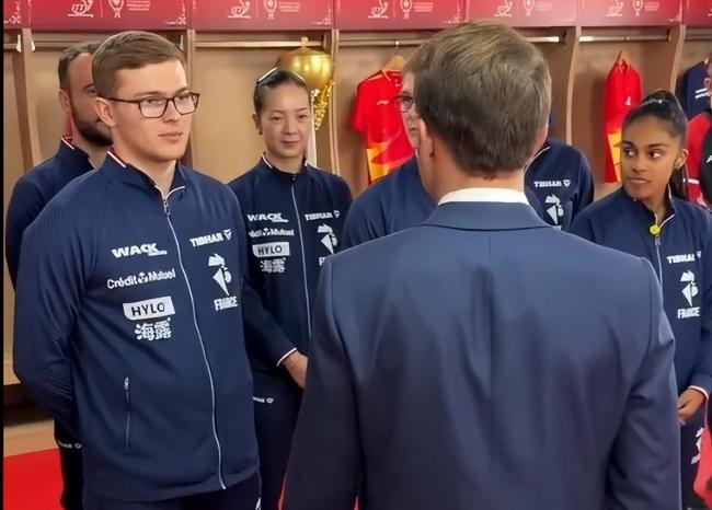 馬克龍成都過招國乒！中法乒乓外交新篇章