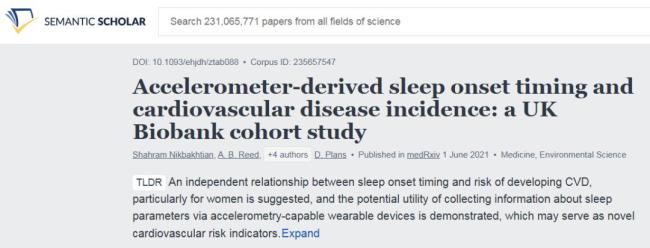 研究發(fā)現(xiàn)入睡時(shí)間影響心血管健康 最佳睡眠時(shí)段揭秘