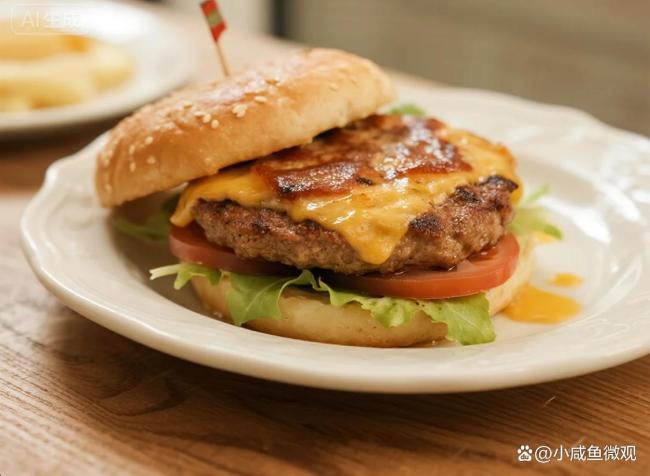 马斯克称芝士汉堡是天才发明 最爱美国食物