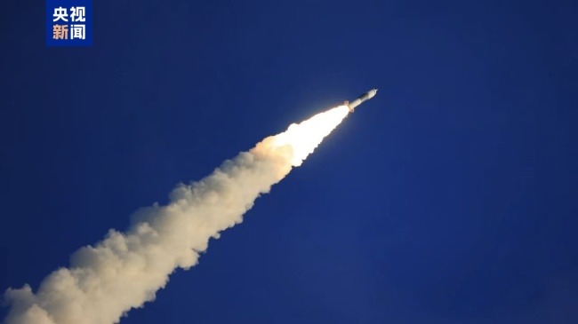 快舟十一號遙八運載火箭發射成功