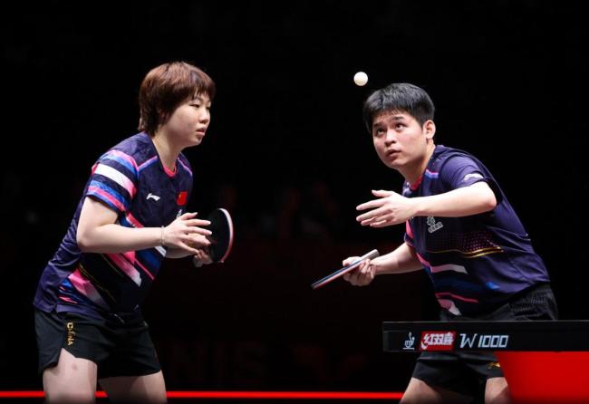 林詩棟蒯曼不敵韓國組合止步半決賽 國乒混雙首嘗敗績