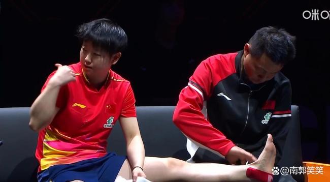 孙颖莎受伤瞬间曝光 密集赛程引发关注