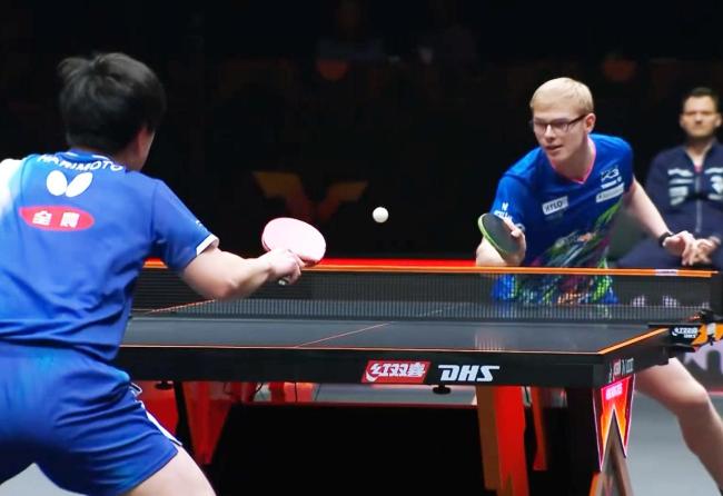 张本智和男单晋级决赛 逆转胜小勒布伦