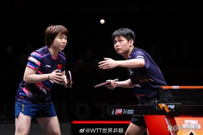 孫穎莎王楚欽笑著退場(chǎng) 溫馨提醒顯默契