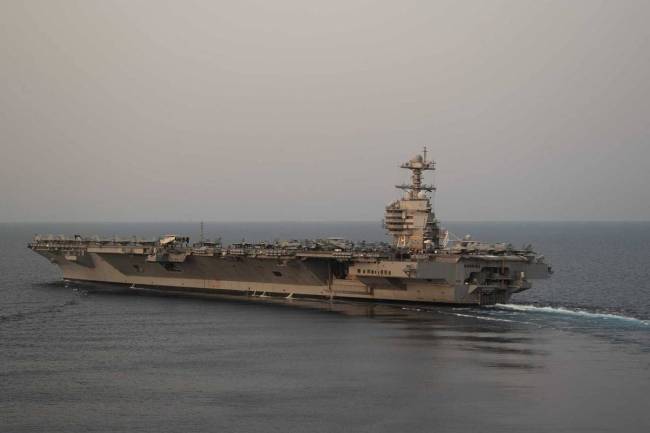 美军文件透漏，一旦干预台海，会遭遇惨败，福特舰航母将被击沉 美军航母优势不再