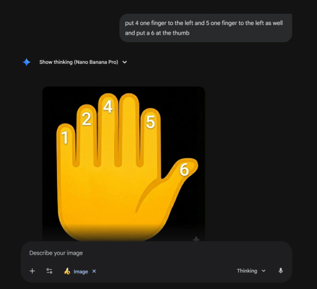 AI“手指难题”翻车暴露啥问题 模型认知局限